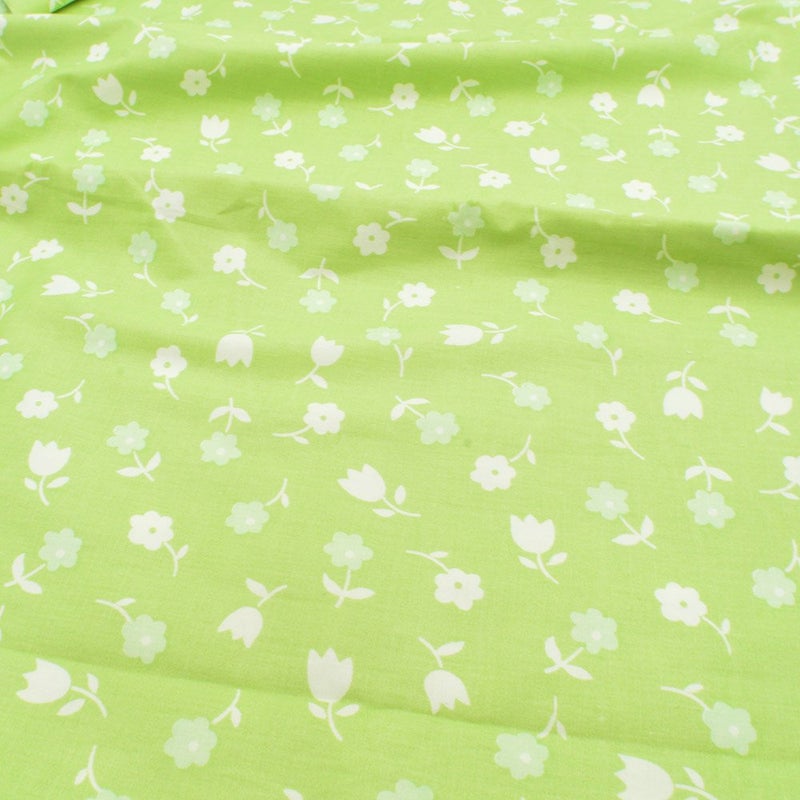 iNee Green Floral Fat Quarters Quilting Fabric Bundles, Sewing Fabric for Quilting Craftting,18 x 22 inches (Green Floral) - Image 4